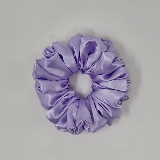 Silky Satin Scrunchie Lilac