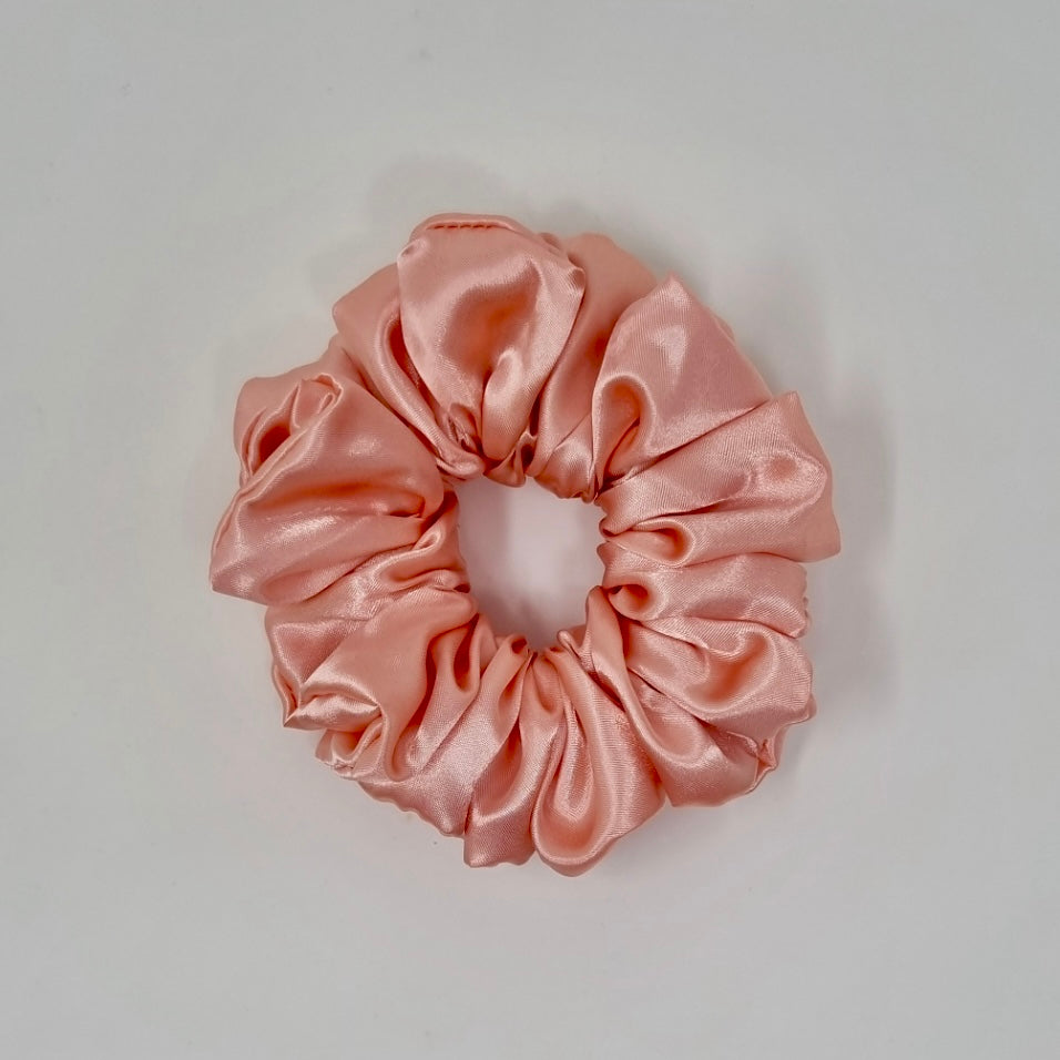 Silky Satin Scrunchie Dusky Pink