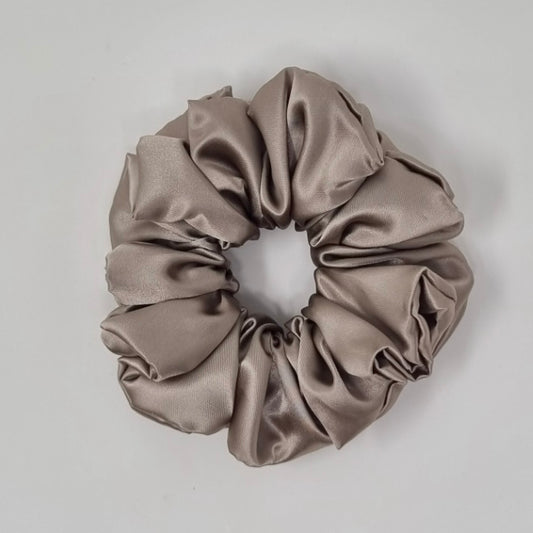 Satin Champagne Scrunchie